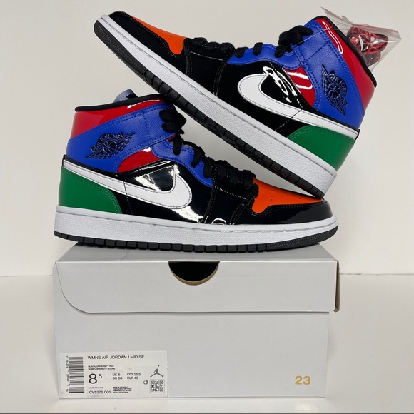 jordan 23 multicolor